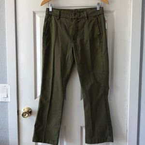 J Crew | NWT Sammie Chino Pant w/ Cropped Kick Hem